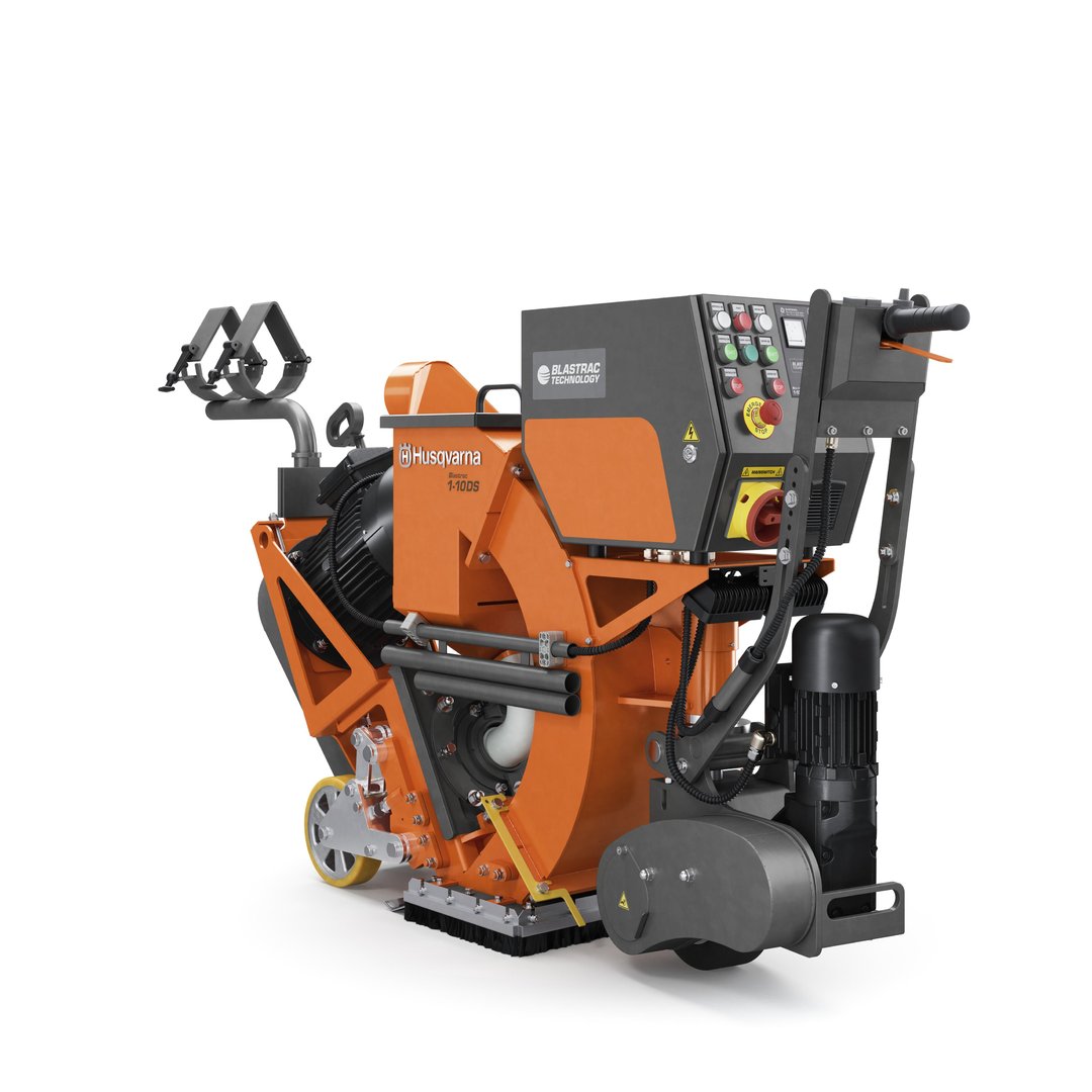 BLASTRAC / HUSQVARNA 1-10 DS – Kugelstrahlmaschine