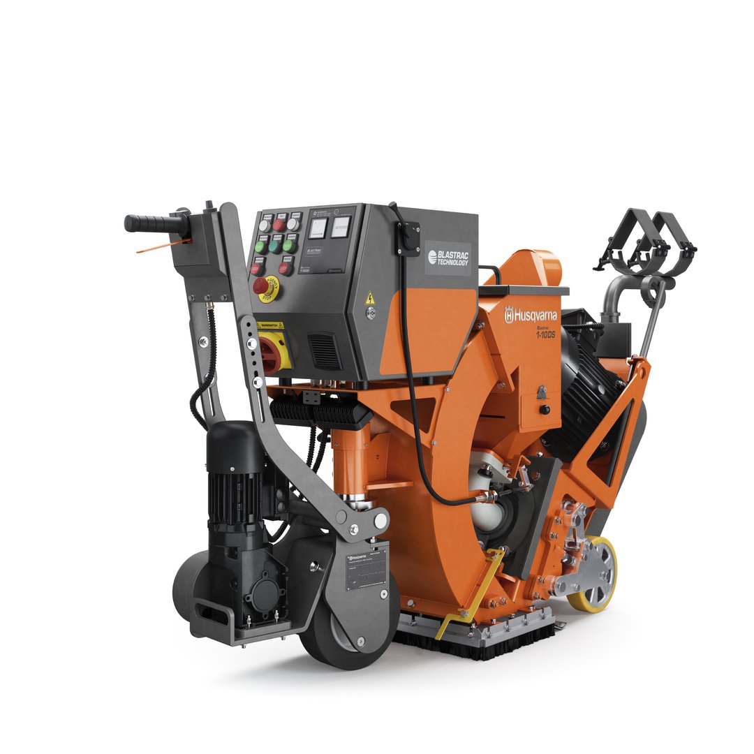 BLASTRAC / HUSQVARNA 1-10 DS – Kugelstrahlmaschine – Bild 2