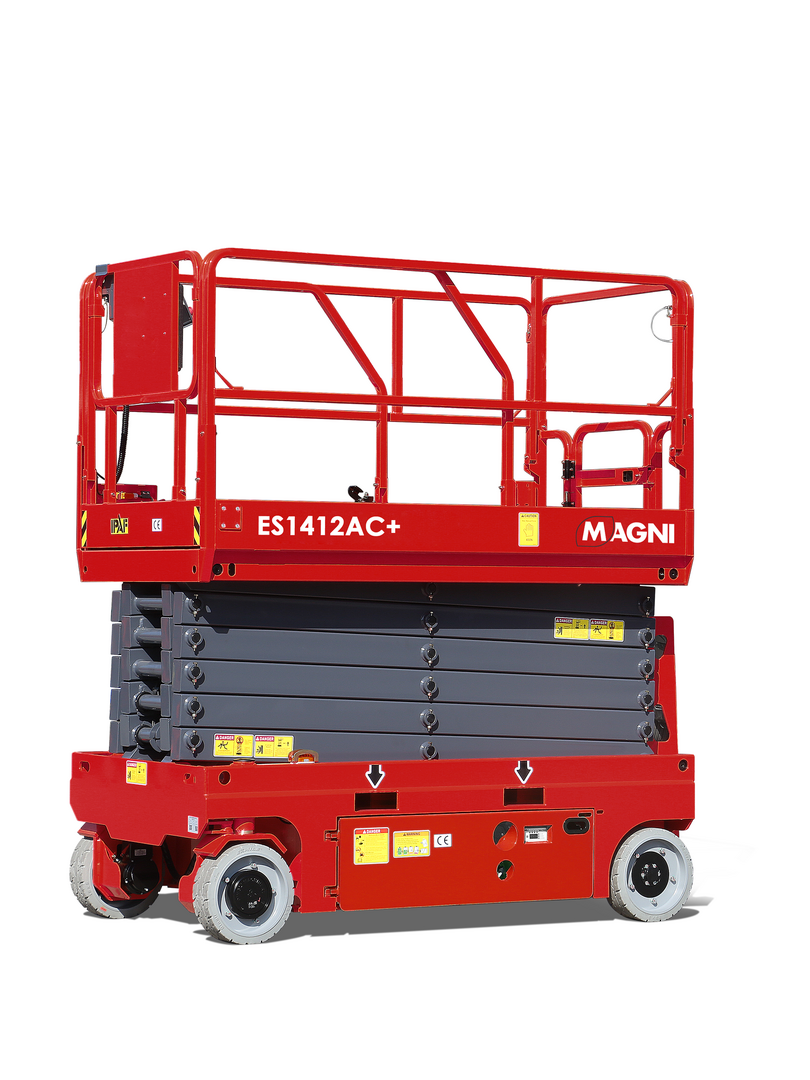 MAGNI ES1412AC+ Elektro-Scherenarbeitsbühne 13,8 mtr.