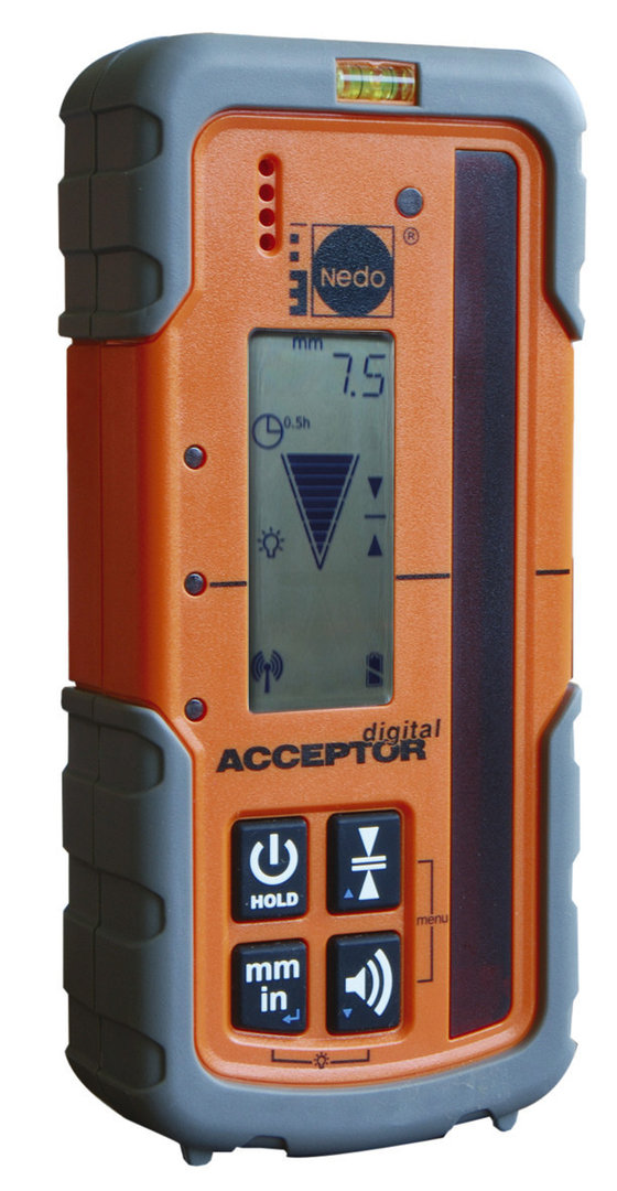 NEDO PRIMUS 2 H2N+ mit Acceptor Digital – Rotations- / Neigungslaser horizontal – Bild 2