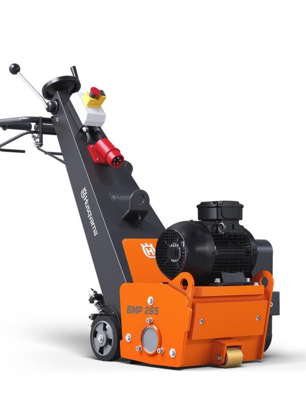 HUSQVARNA / BLASTRAC BMP 265 E mit Trommel – Betonfräse (400 Volt)