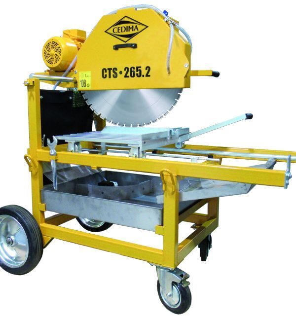 CEDIMA CTS-265.2 – Blocksteinsäge (mit oder ohne Diamantscheibe)
