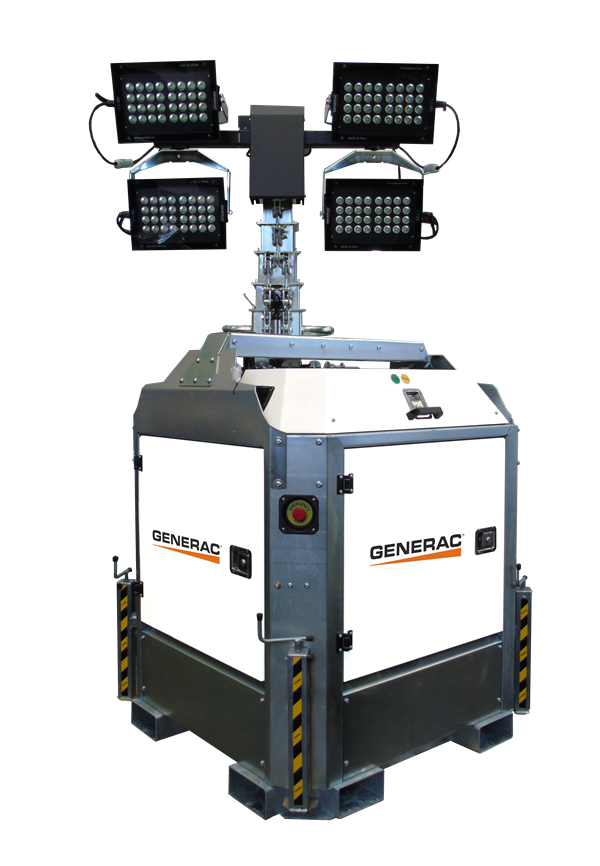 PRAMAC / Generac CUBE SUPER dieselbetriebener Lichtmast
