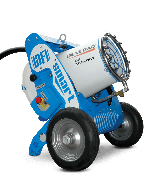 GENERAC Dust Fighter DF Smart elektrischbetriebenes Staubbindesystem