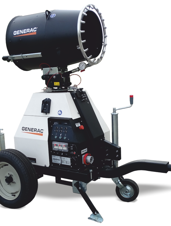 GENERAC Dust Fighter DF 4500 elektrischbetriebenes Staubbindesystem