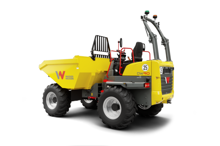 Wacker Neuson Raddumper DW90-3 mit Frontkipmulde 9.000kg Zuladung – Bild 2