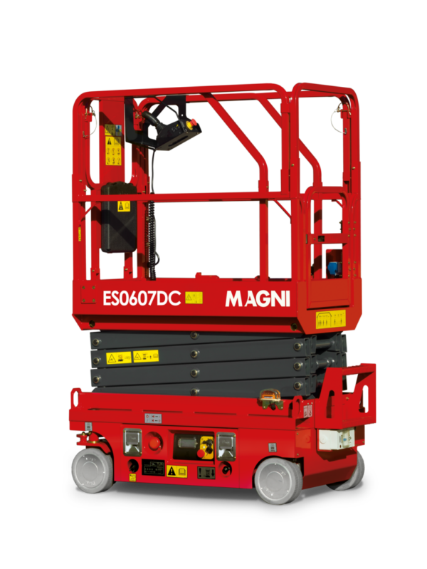 MAGNI ES0607DC Elektro-Scherenarbeitsbühne 5,6 mtr.