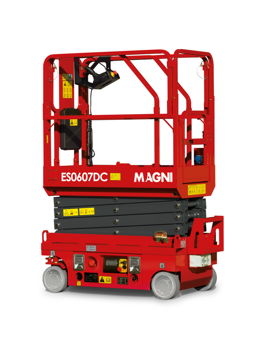 MAGNI ES0607DC Elektro-Scherenarbeitsbühne 5,6 mtr. – AUSSTELLUNGSSTÜCK