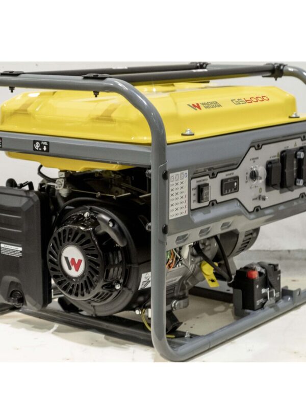 WACKER NEUSON GS 6000G benzinbetriebener Stromerzeuger 230 Volt | 5,5 kW