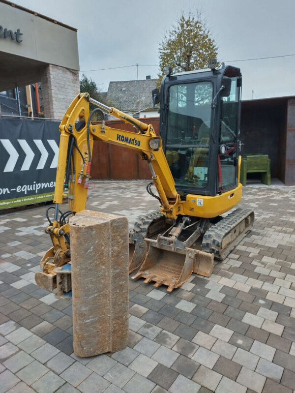 KOMATSU PC16R-3HS – Minibagger mit Tilt | Gebrauchtgerät
