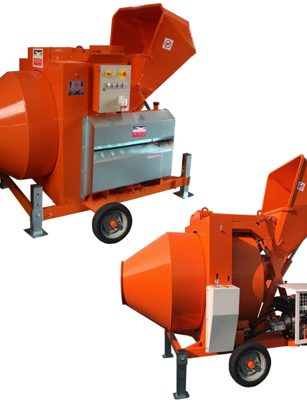 LESCHA LHB 1000 – Betonmischer mit Beschicker
