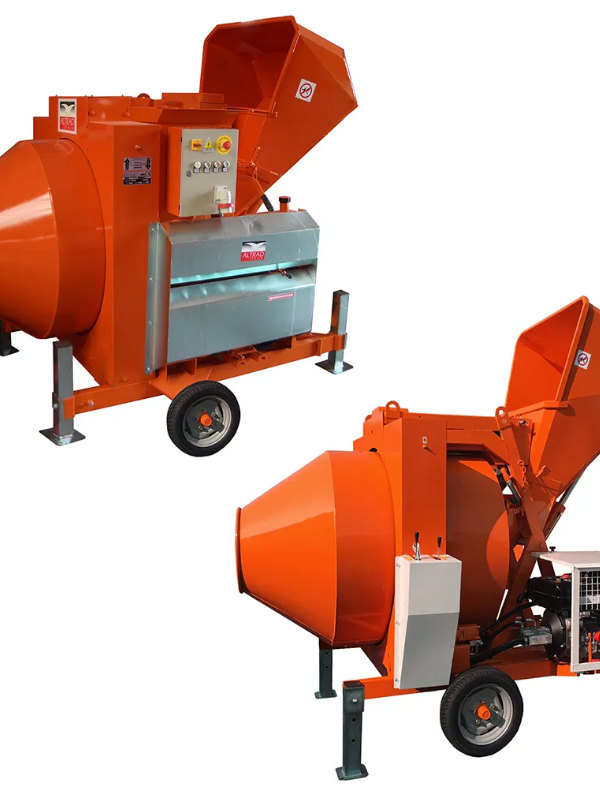 LESCHA LHB 360 – Betonmischer mit Beschicker