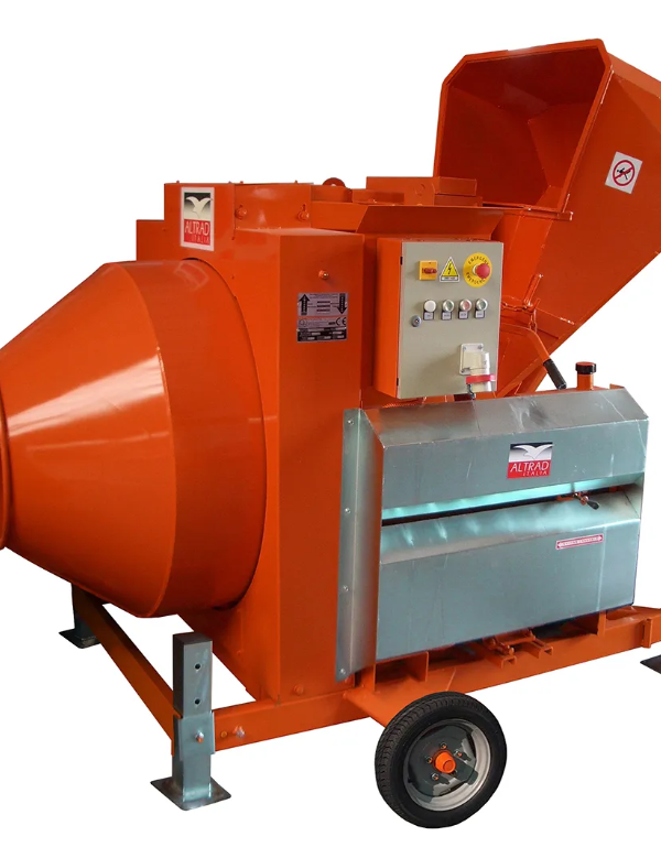 LESCHA LHB 550 – Betonmischer mit Beschicker