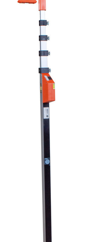 NEDO Laser-Messfix | Messlatte / Teleskopmesslatte 1,37 – 5,17 mtr.