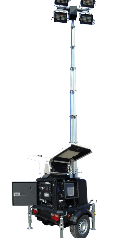 PRAMAC / Generac IQ20 dieselbetriebener Lichtmast