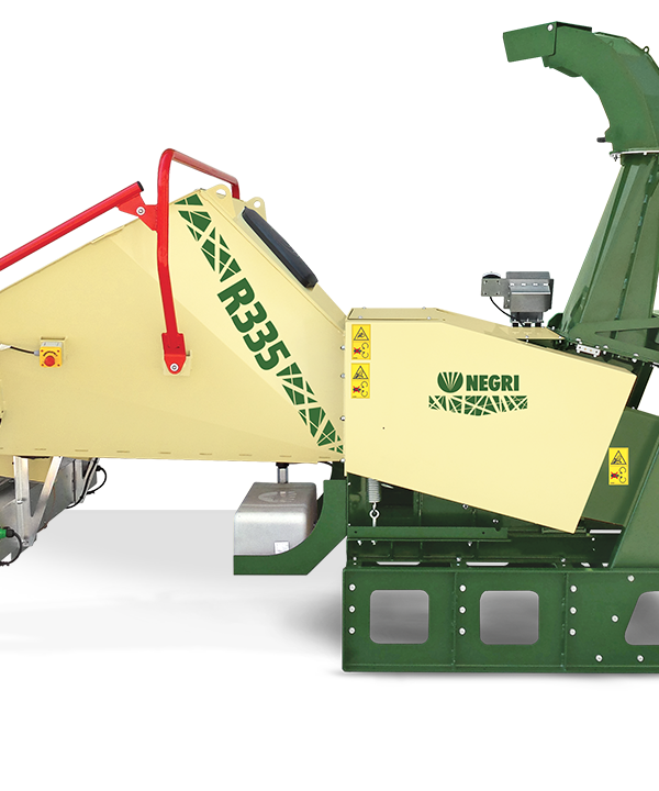 NEGRI Biohäcksler R335 / Häcksler mit Dreipunktaufnahme CAT. 1 / 2 für Traktor