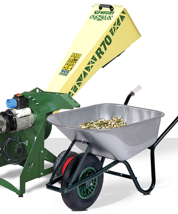 NEGRI Biohäcksler R70 / Elektro-Häcksler
