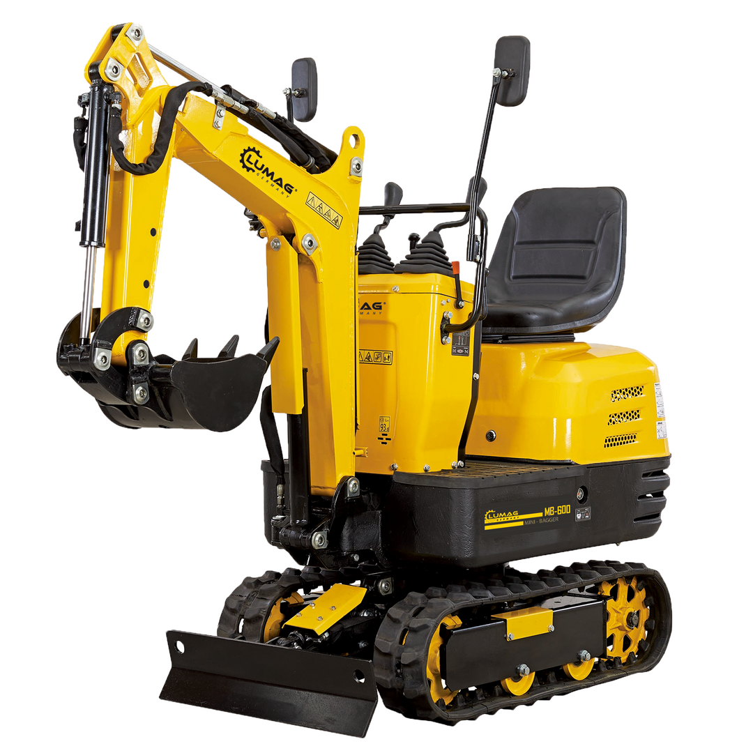 LUMAG MB-600 – Minibagger mit Benzinmotor – Bild 2