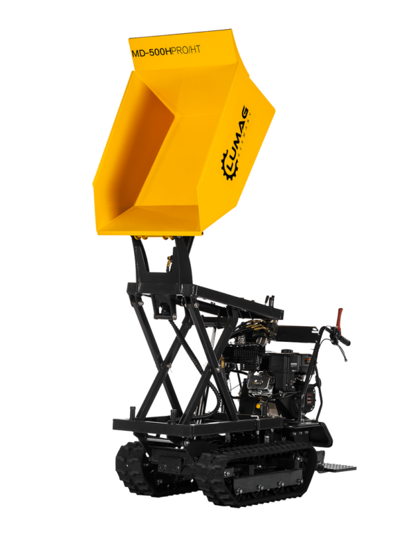 LUMAG MD500HPROHT Minidumper Hochkipper mit Frontkippmulde 500 kg Zuladung