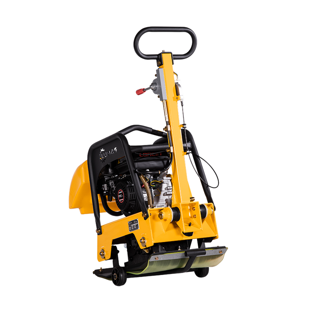 LUMAG RPi25N – Rüttelplatte reversierbar mit 131 kg inkl. Transportfahrwerk und Gummimatte – Bild 3