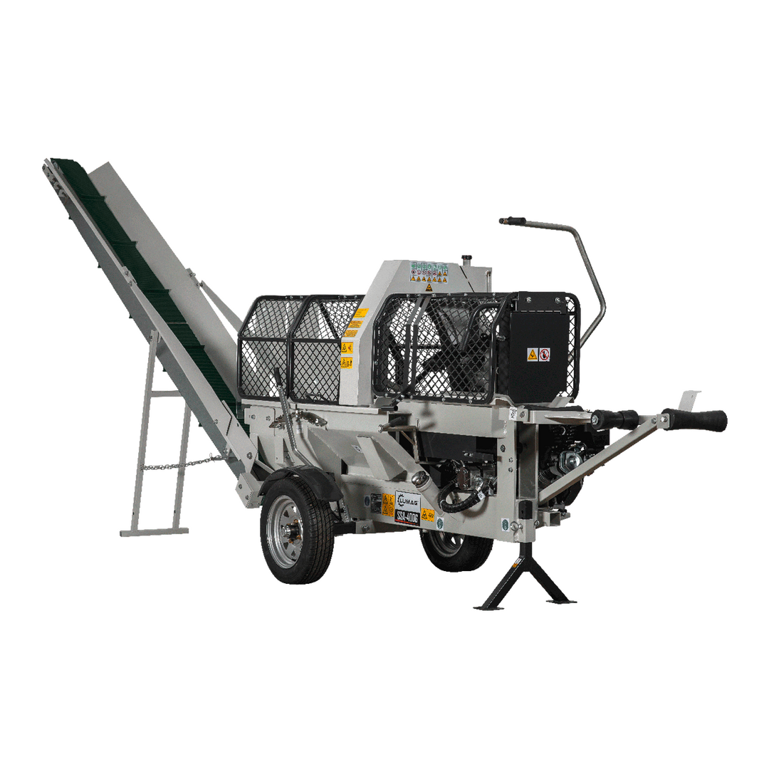 LUMAG SSA400G | Benzin-Sägespaltmaschine mit Fördenband – Bild 2